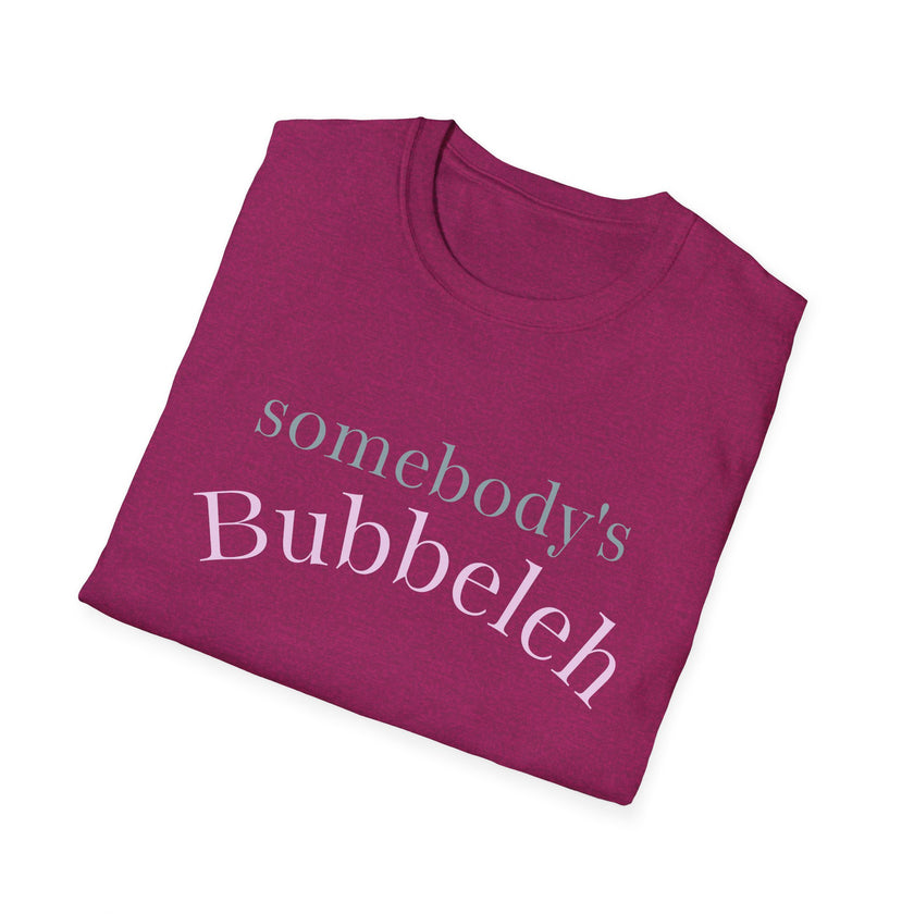 Copy of Somebody's Bubbleleh Baby Tee, Casual Women's Top, Gift for Moms, Cute Crop Tee, Spring Fashion, Family Gathering Style