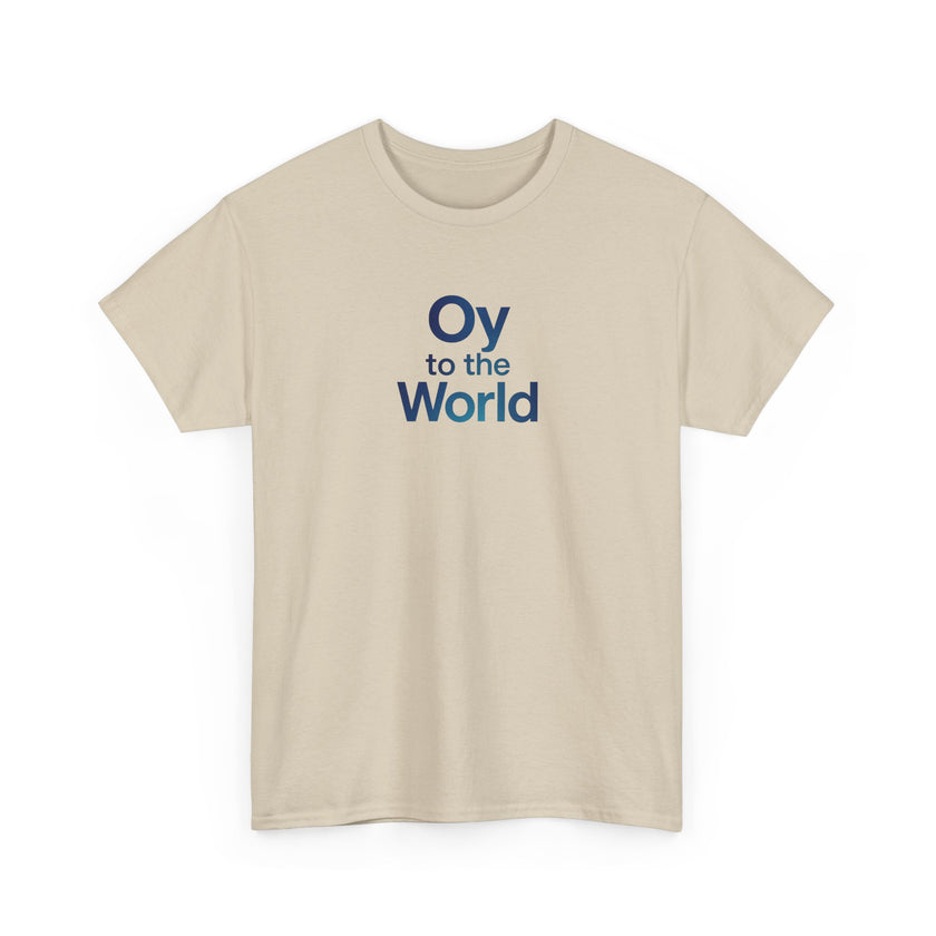 Oy to the World Tee, Chrismukkah Christmas Hanukkah Shirt gift ideas