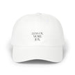 Dad Cap, Jewish Joy Hat, Less Oy More Joy Baseball Cap, Never Again, Jewish Humor Cap, Unisex Baseball Hat