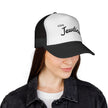 Trucker Caps, Jewish Latina Latinx Hat for Women and Men, Adjustable Baseball Cap, Vintage Style, Unique Gift Idea, Embroidered Design