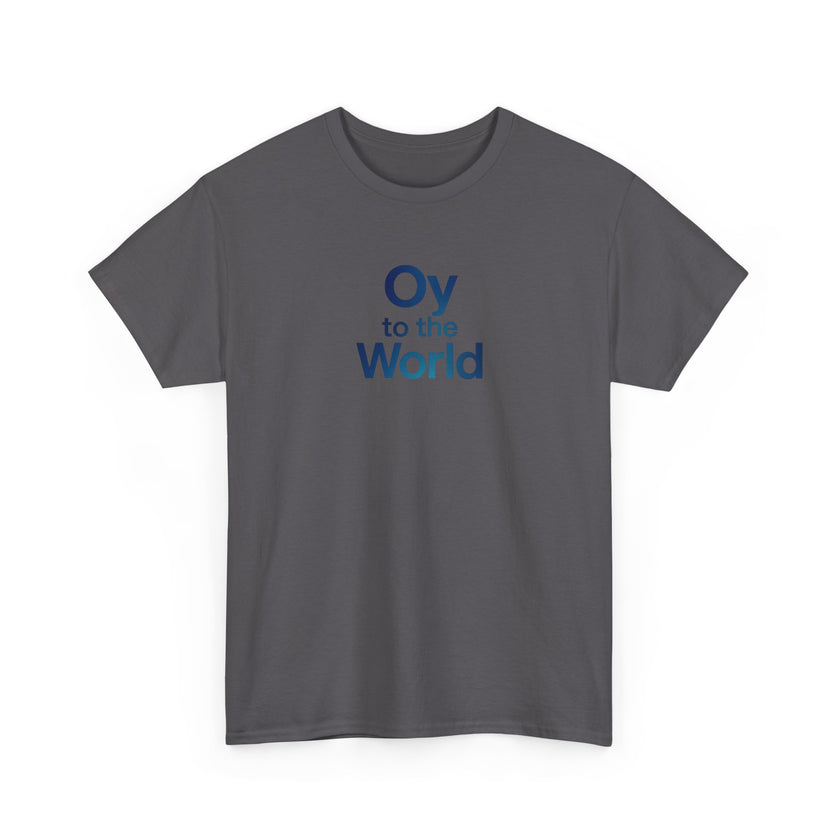 Oy to the World Tee, Chrismukkah Christmas Hanukkah Shirt gift ideas