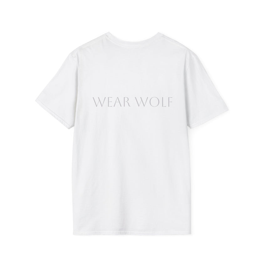 Heritage Wolf Unisex Softstyle T-Shirt - Comfy Tee for Animal Lovers, Casual Wear, Nature Inspired, Gift for Wolf Enthusiasts