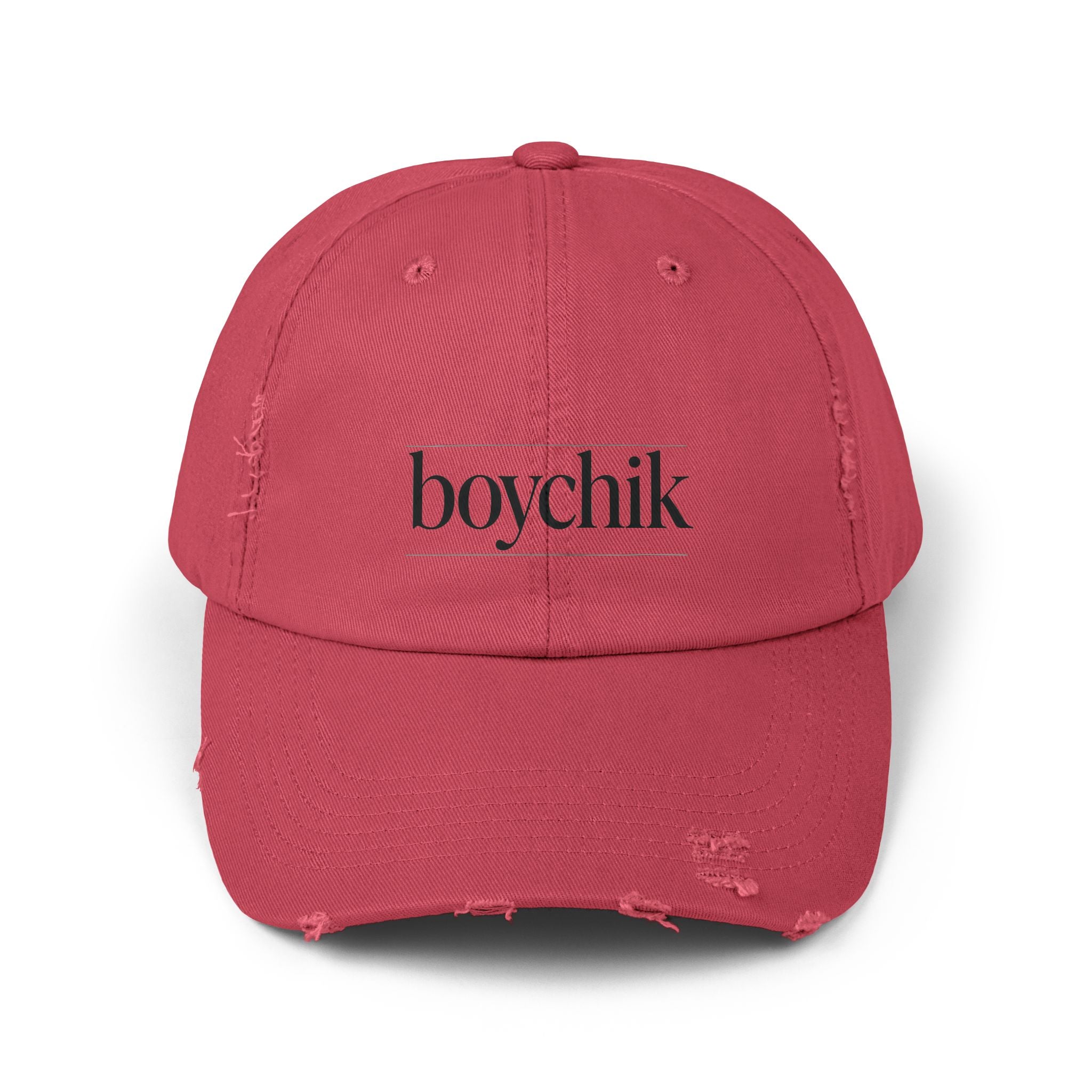 Distressed Cap, Boychik, Hanukkah Gift, Jewish Humor, Hebrew, Unisex Hat, Yiddish Bag Boy Cap, Jewish Cap