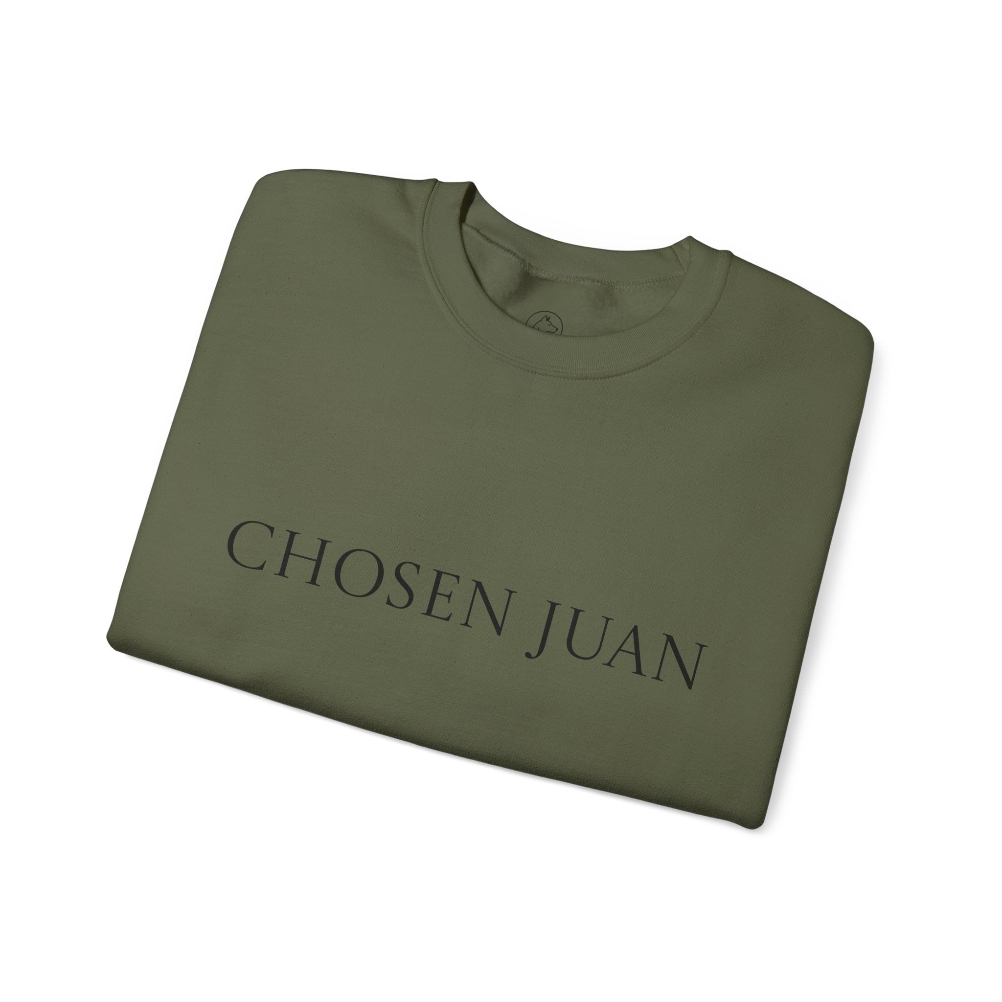 Chosen Juan - Unisex Heavy Blend™ Crewneck Sweatshirt, Unique Sweatshirt, Mexican, Jewish, Satire