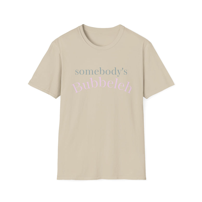 Copy of Somebody's Bubbleleh Baby Tee, Casual Women's Top, Gift for Moms, Cute Crop Tee, Spring Fashion, Family Gathering Style