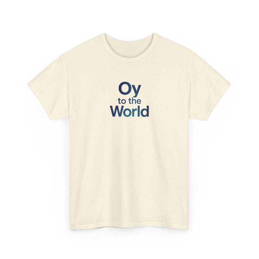 Oy to the World Tee, Chrismukkah Christmas Hanukkah Shirt gift ideas
