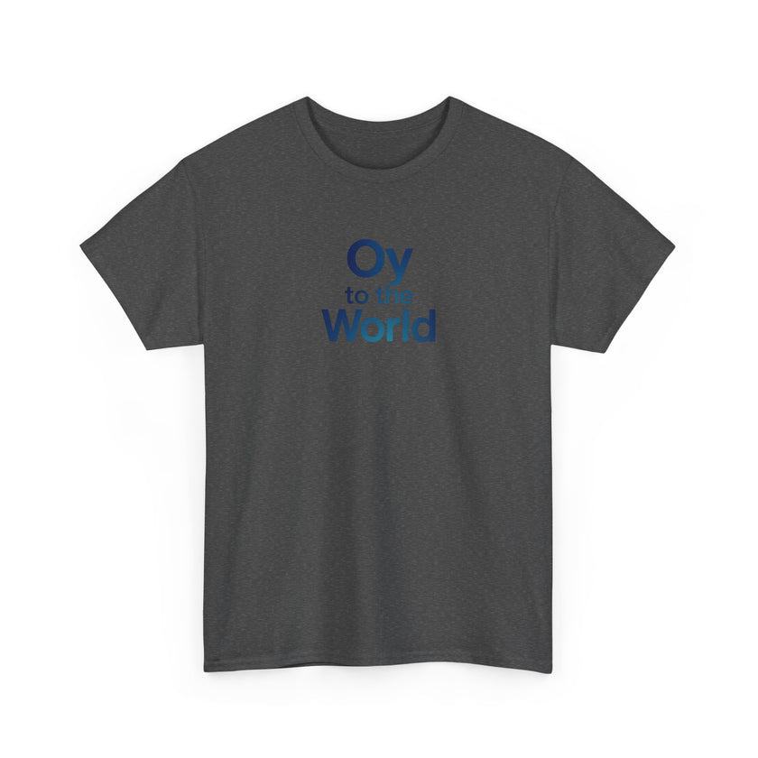 Oy to the World Tee, Chrismukkah Christmas Hanukkah Shirt gift ideas