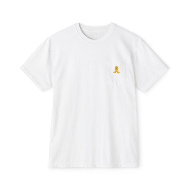 Bring Them Home NOW Unisex Pocket Tee with Yellow Ribbon, Soft Cotton T-Shirt, Casual Wear, Gift for Her, Nova