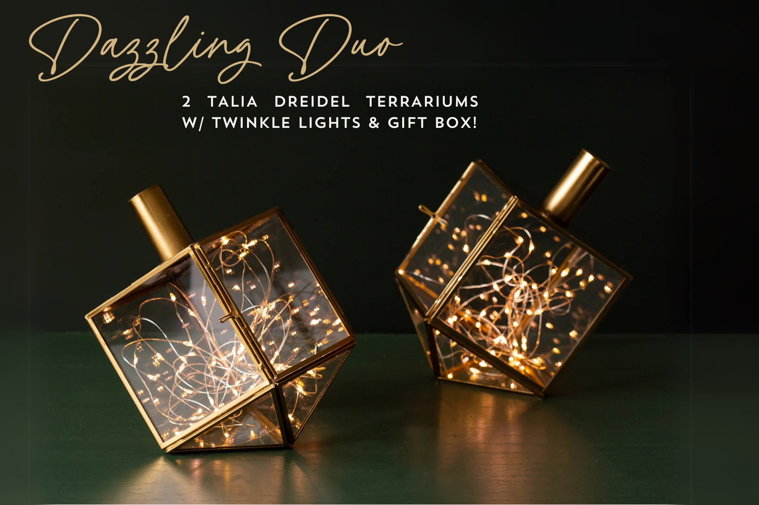 Dazzling Dreidel Duo