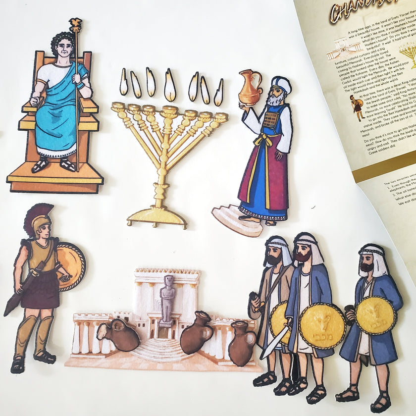 Chanukah/Hanukkah Felt Set