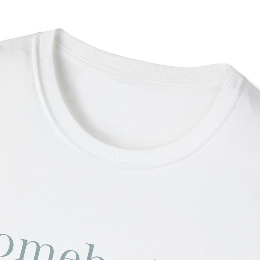 Copy of Somebody's Bubbleleh Baby Tee, Casual Women's Top, Gift for Moms, Cute Crop Tee, Spring Fashion, Family Gathering Style