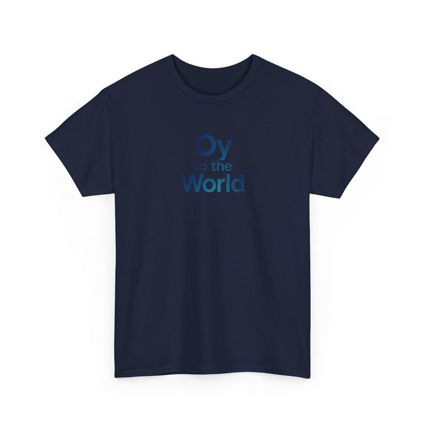 Oy to the World Tee, Chrismukkah Christmas Hanukkah Shirt gift ideas