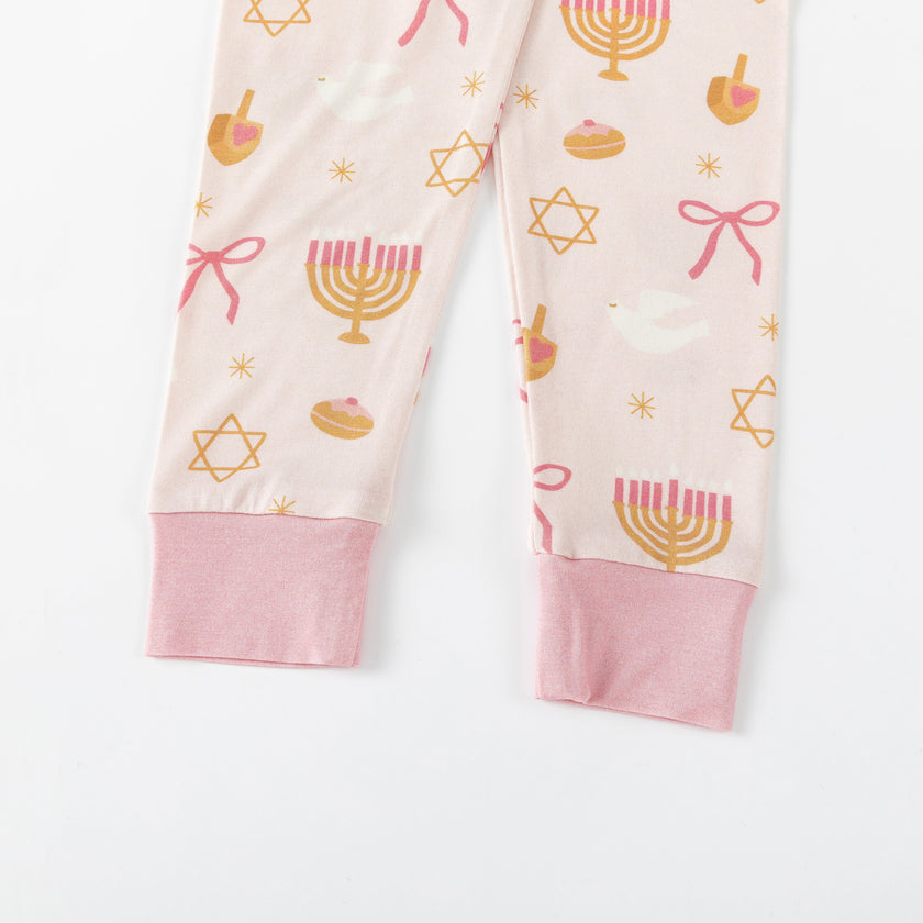 Pretty In Hanukkah (Long Sleeve PJ)