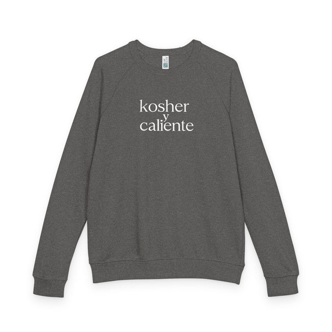 Raglan Sweatshirt, Jewish Latina Latino Latinx Hanukkah Gift, Judean Design, Unisex Pullover Top, Festival Clothing, Hanukkah Celebration