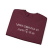 Merry Chrismukkah and Happy Nu Year Crewneck Sweatshirt | Holiday Mashup
