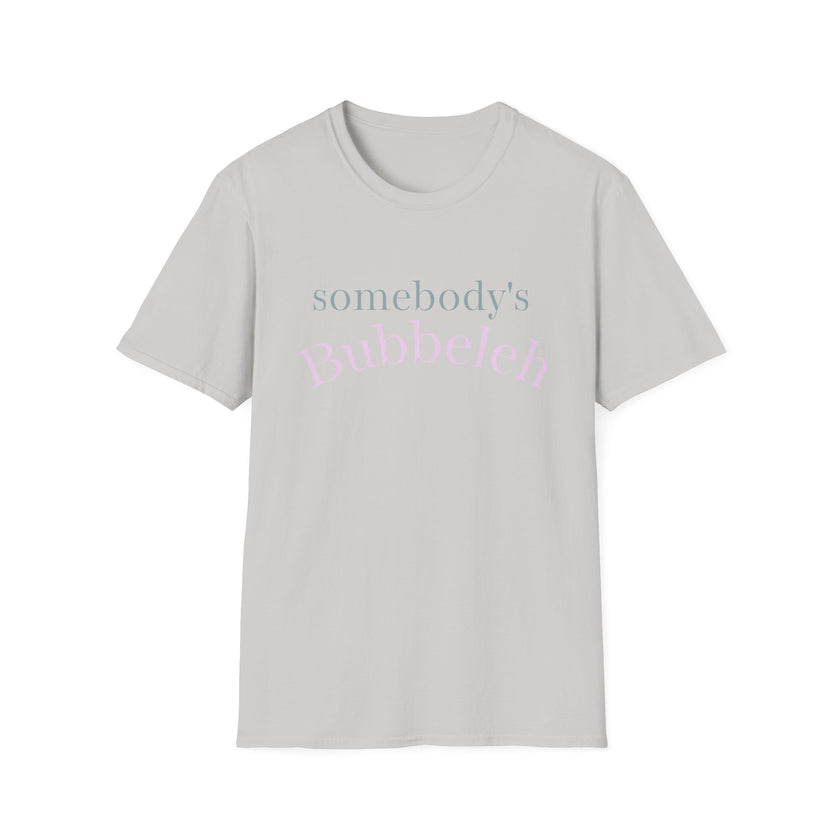 Copy of Somebody's Bubbleleh Baby Tee, Casual Women's Top, Gift for Moms, Cute Crop Tee, Spring Fashion, Family Gathering Style
