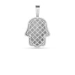 Hand Of God Hamsa Pendant 925 Sterling Silver