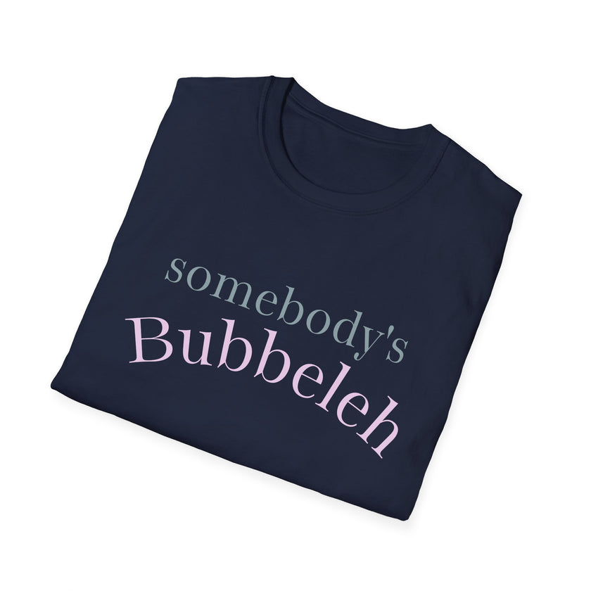 Copy of Somebody's Bubbleleh Baby Tee, Casual Women's Top, Gift for Moms, Cute Crop Tee, Spring Fashion, Family Gathering Style