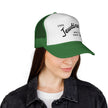Trucker Caps, Jewish Latina Latinx Hat for Women and Men, Adjustable Baseball Cap, Vintage Style, Unique Gift Idea, Embroidered Design