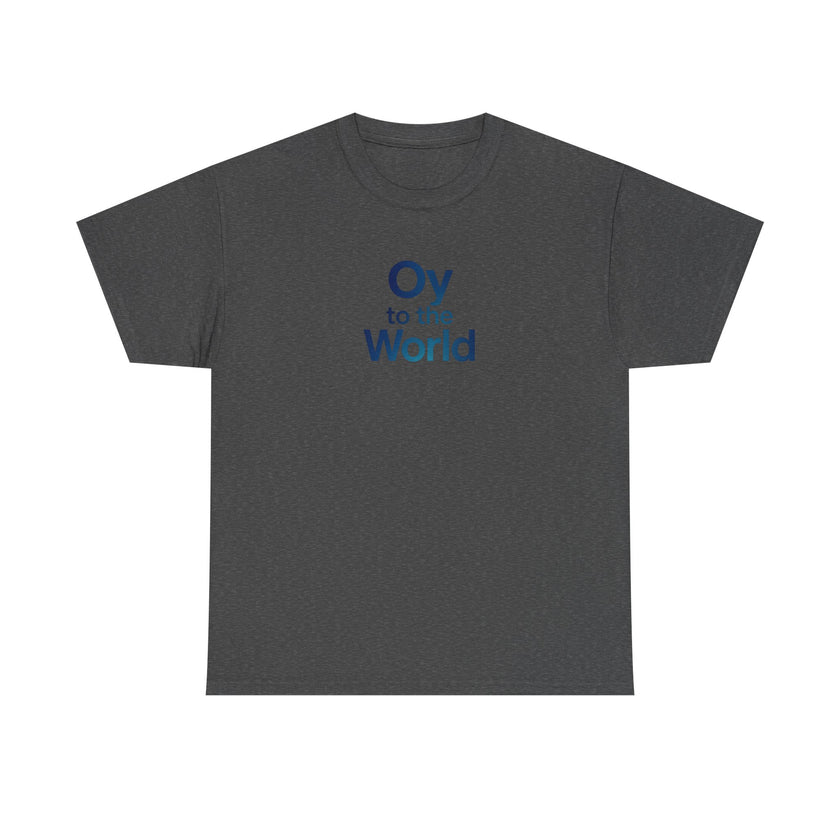 Oy to the World Tee, Chrismukkah Christmas Hanukkah Shirt gift ideas