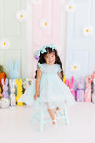 Sage Shimmer Tutu Dress