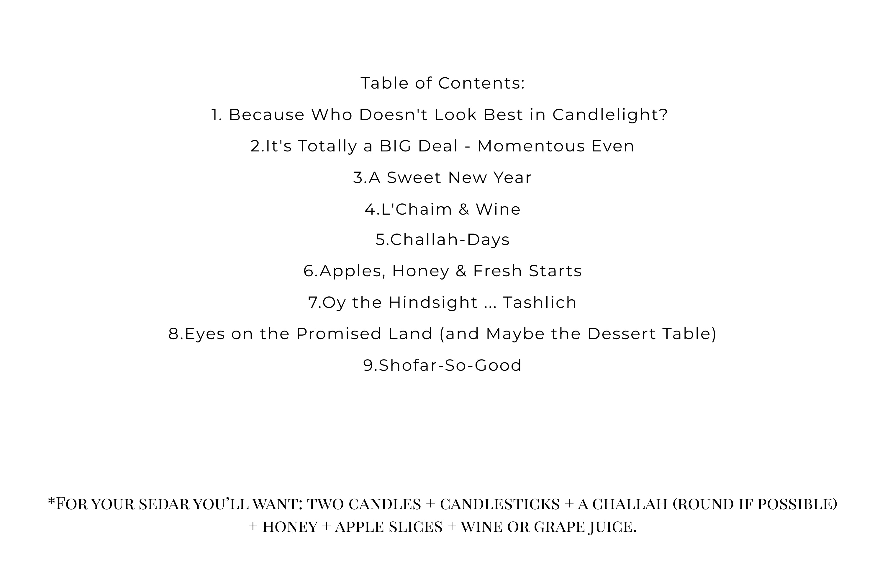 Rosh Hashana Guide: Making Jewish Holidays Accessible