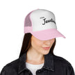 Trucker Caps, Jewish Latina Latinx Hat for Women and Men, Adjustable Baseball Cap, Vintage Style, Unique Gift Idea, Embroidered Design