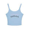 Somebody's Bubbeleh Women's Spaghetti Strap Tank Top, Jewish Humor, Cute Crop Top, Casual Spring Outfit, Perfect for Festivals,