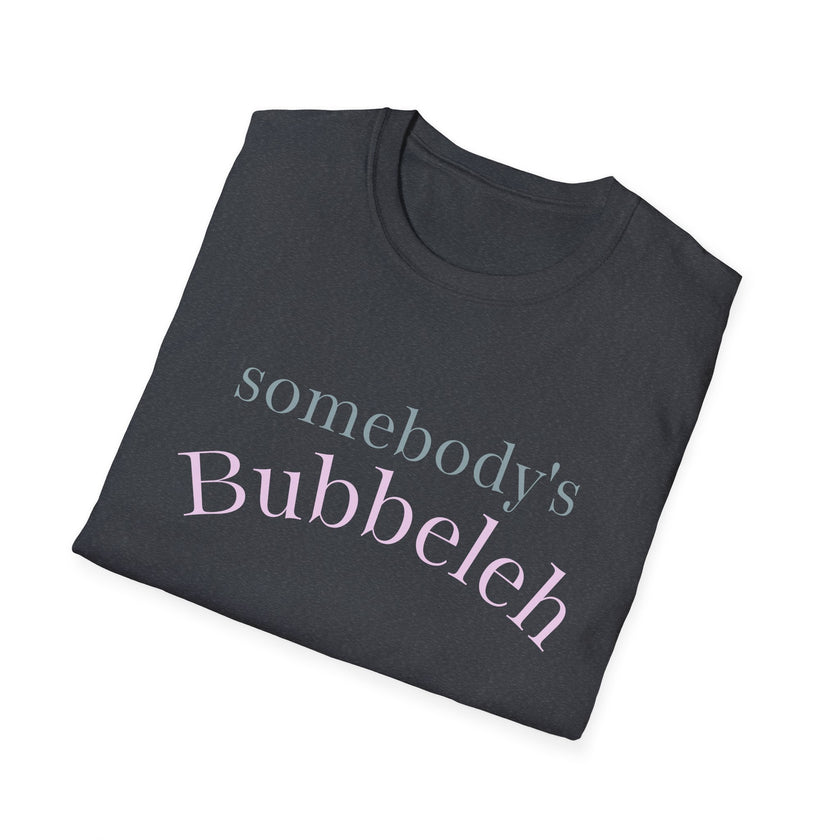 Copy of Somebody's Bubbleleh Baby Tee, Casual Women's Top, Gift for Moms, Cute Crop Tee, Spring Fashion, Family Gathering Style
