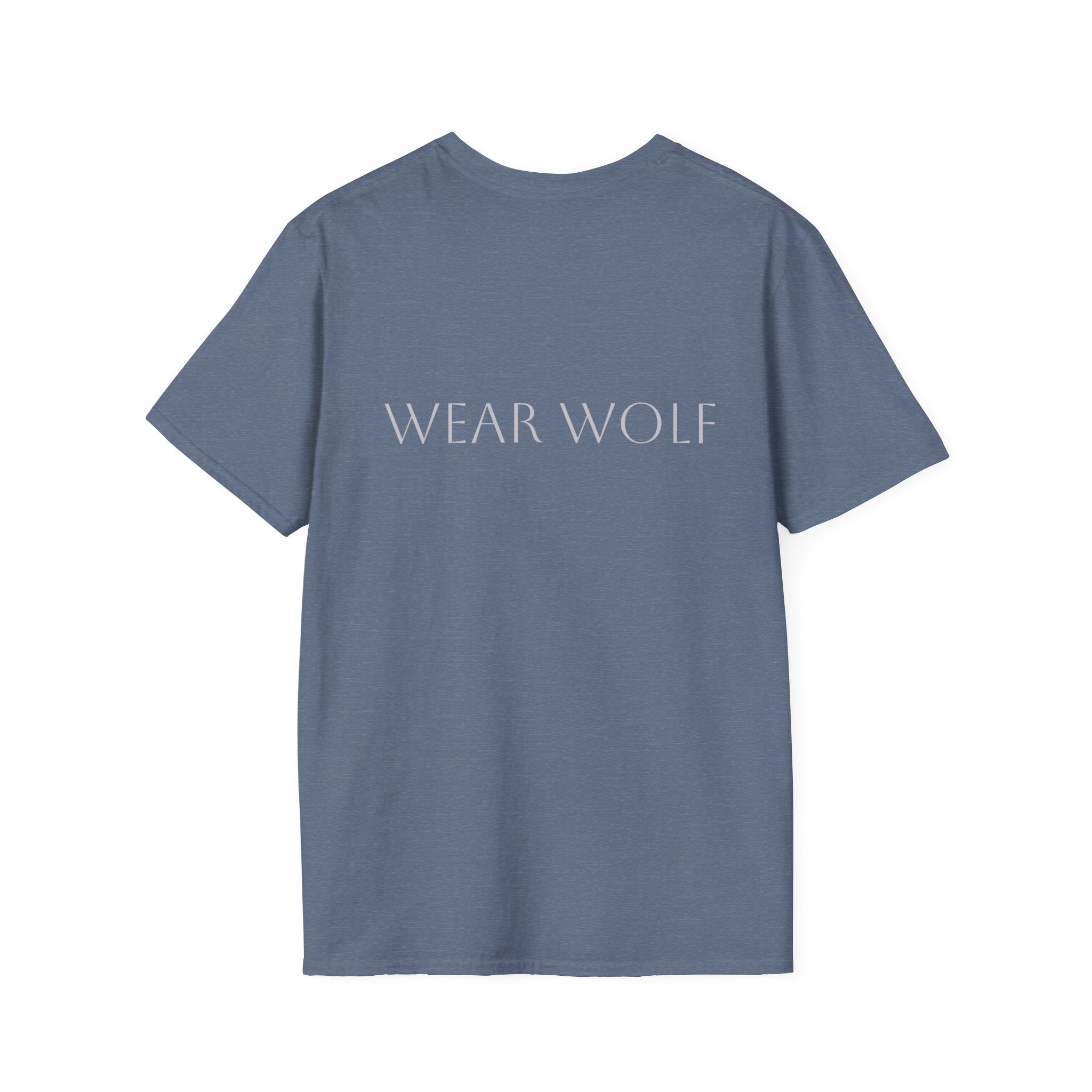 Heritage Wolf Unisex Softstyle T-Shirt - Comfy Tee for Animal Lovers, Casual Wear, Nature Inspired, Gift for Wolf Enthusiasts