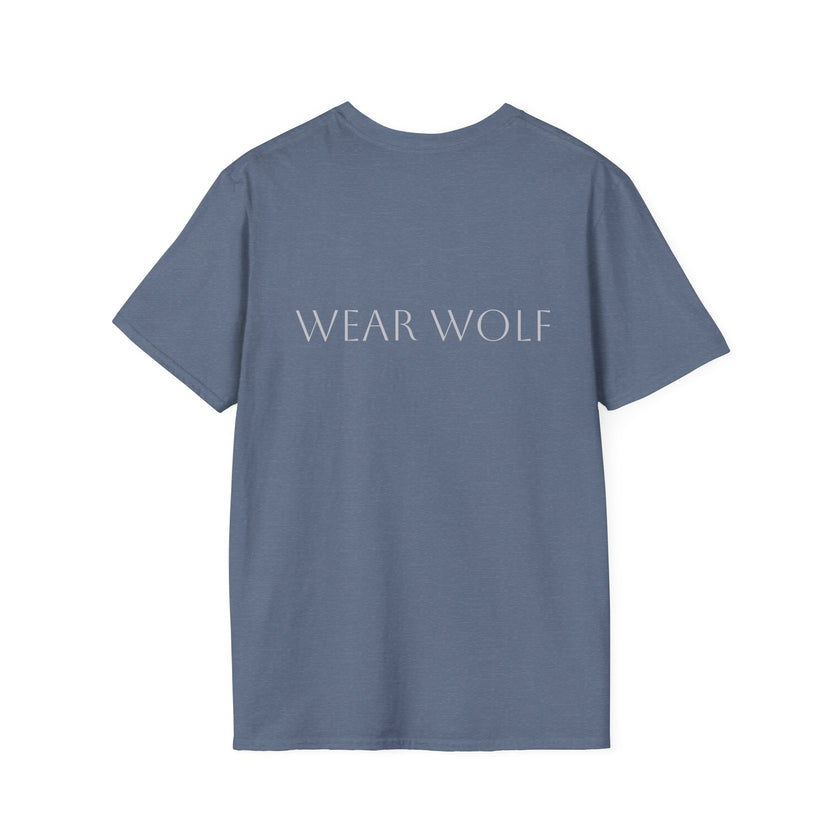 Heritage Wolf Unisex Softstyle T-Shirt - Comfy Tee for Animal Lovers, Casual Wear, Nature Inspired, Gift for Wolf Enthusiasts