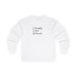 Naughty Nice Mensch checklist Long Sleeve Tee | Holiday Hanukkah Jewish