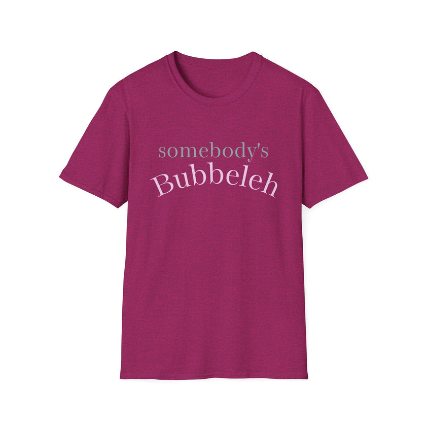 Copy of Somebody's Bubbleleh Baby Tee, Casual Women's Top, Gift for Moms, Cute Crop Tee, Spring Fashion, Family Gathering Style