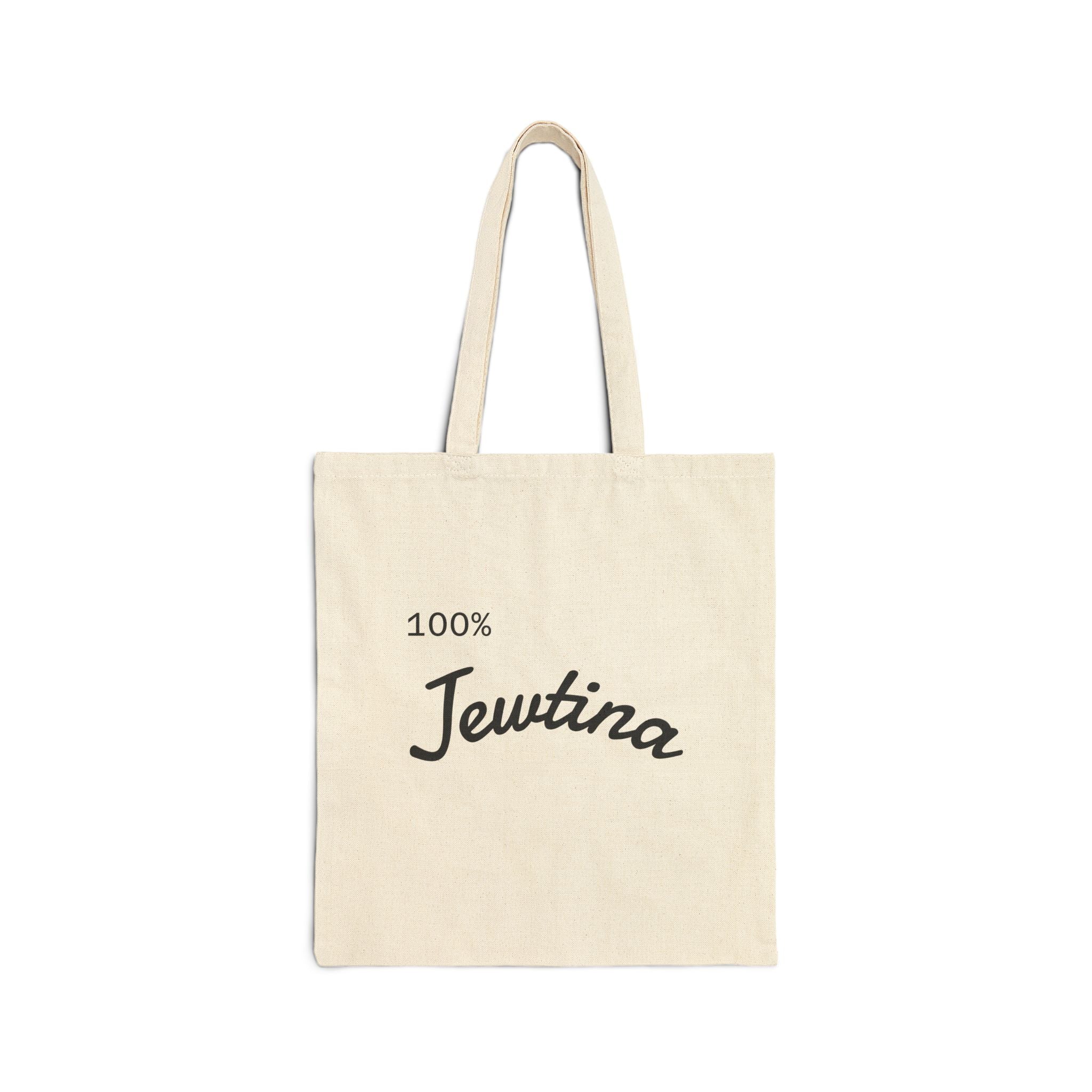Jewish Latinx Latina Tote, Hanukkah Gift, Cotton Canvas Bag, Shopping Shopper, Eco-Friendly Carry-All, Reusable Purse