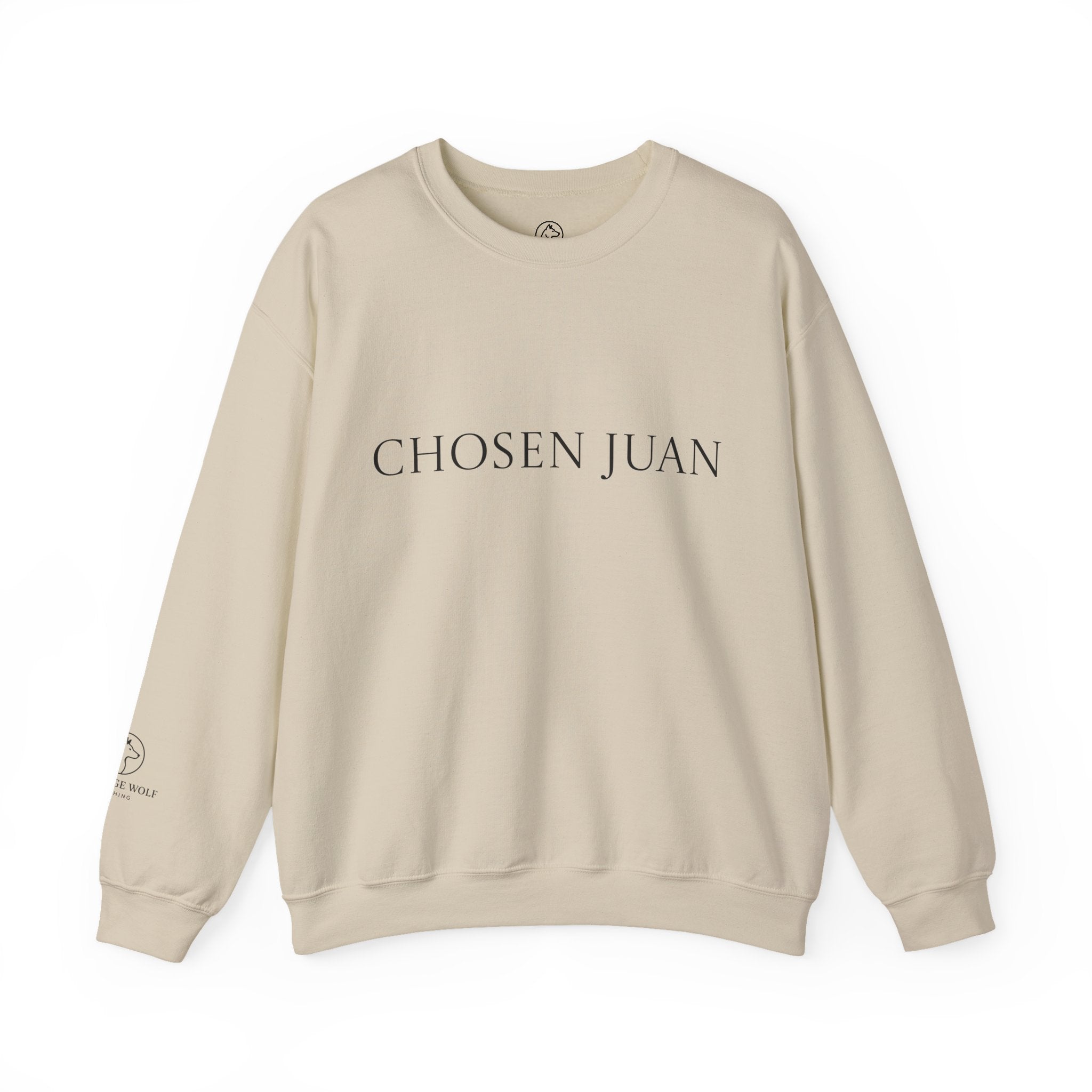 Chosen Juan - Unisex Heavy Blend™ Crewneck Sweatshirt, Unique Sweatshirt, Mexican, Jewish, Satire