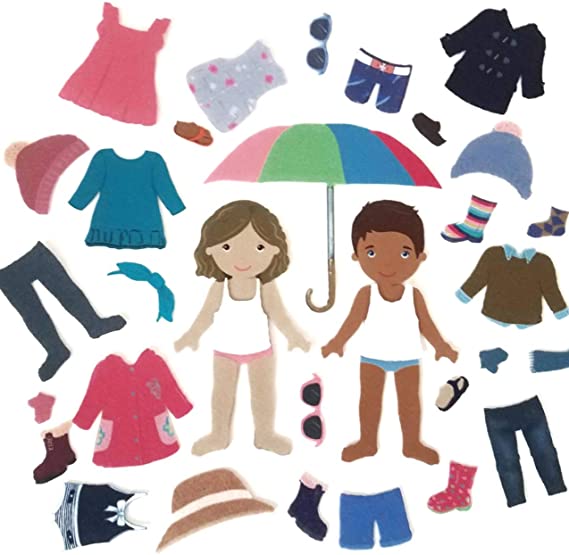 Dress Me Up Felt Set, Weather