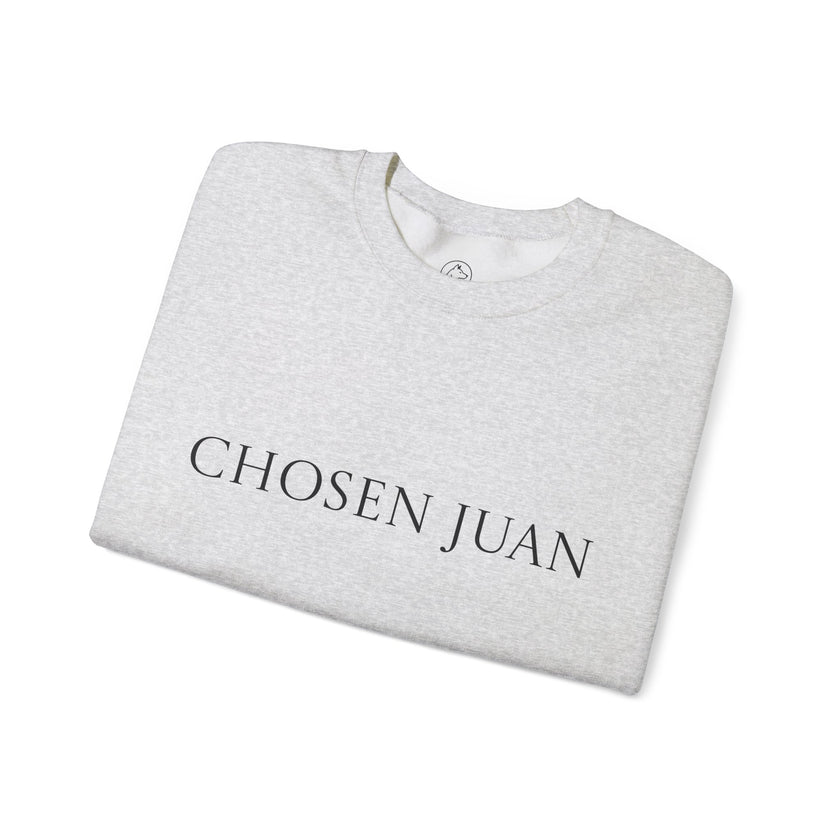 Chosen Juan - Unisex Heavy Blend™ Crewneck Sweatshirt, Unique Sweatshirt, Mexican, Jewish, Satire