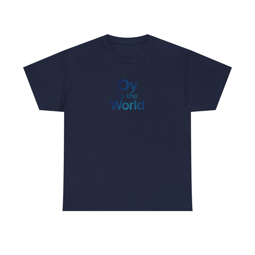 Oy to the World Tee, Chrismukkah Christmas Hanukkah Shirt gift ideas