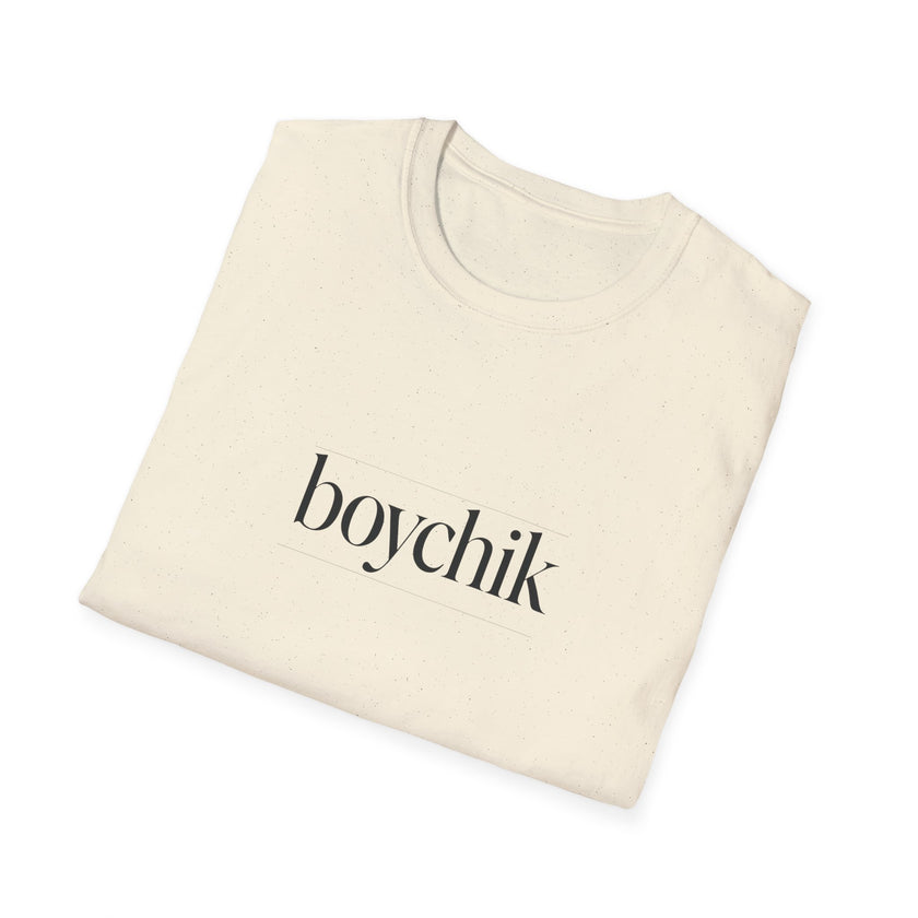 Yiddish Humor Unisex T-Shirt - Jewish Hanukkah Barmitzva Gift, Boychik Tee, Softstyle Shirt, Funny Jewish Gift, Men Women Tshirt