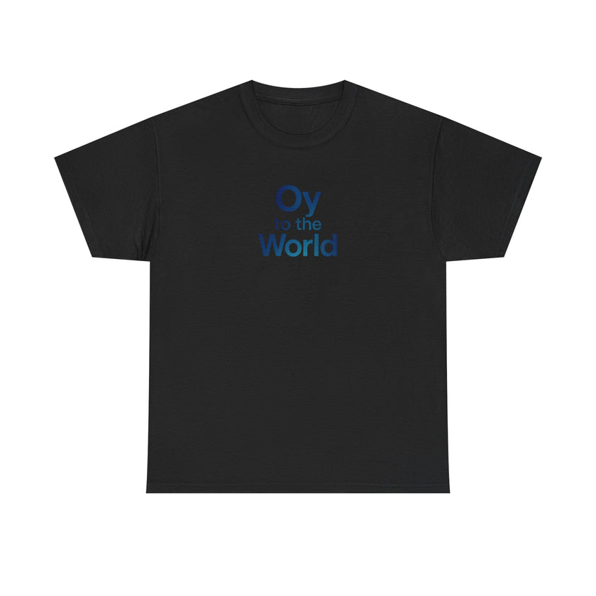Oy to the World Tee, Chrismukkah Christmas Hanukkah Shirt gift ideas