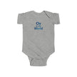 Oy to the World Bodysuit | Baby Hanukkah Holiday Onesie