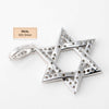 Jewish Magen Star Of David Pendant - Solid 925 Sterling Silver Men's Jewelry