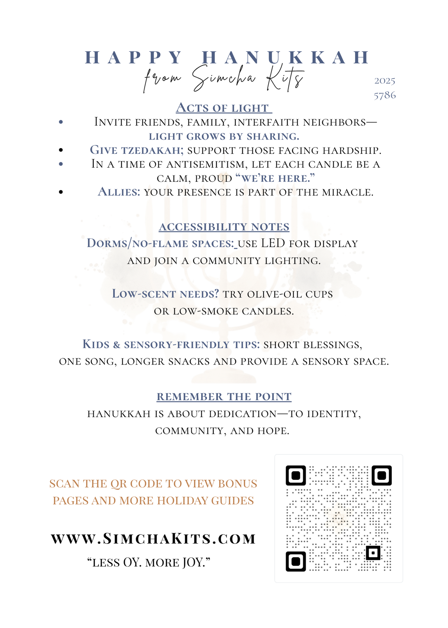 Hanukkah - A Guide to Celebrating (2025)