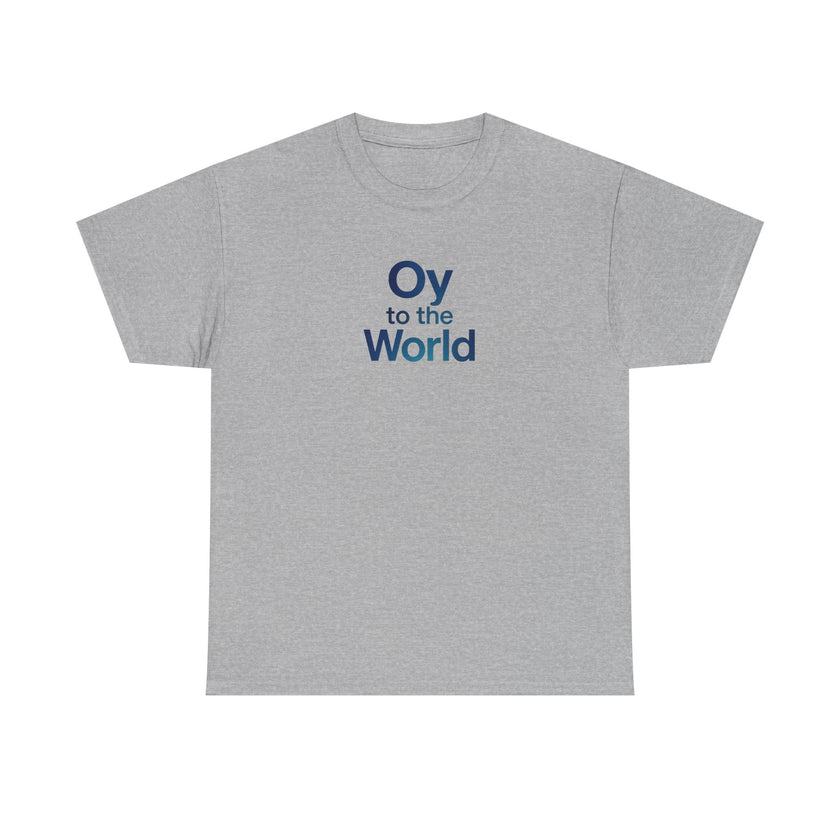 Oy to the World Tee, Chrismukkah Christmas Hanukkah Shirt gift ideas