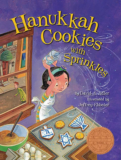 Hanukkah Cookies with Sprinkles - Hardcover