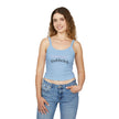 Somebody's Bubbeleh Women's Spaghetti Strap Tank Top, Jewish Humor, Cute Crop Top, Casual Spring Outfit, Perfect for Festivals,