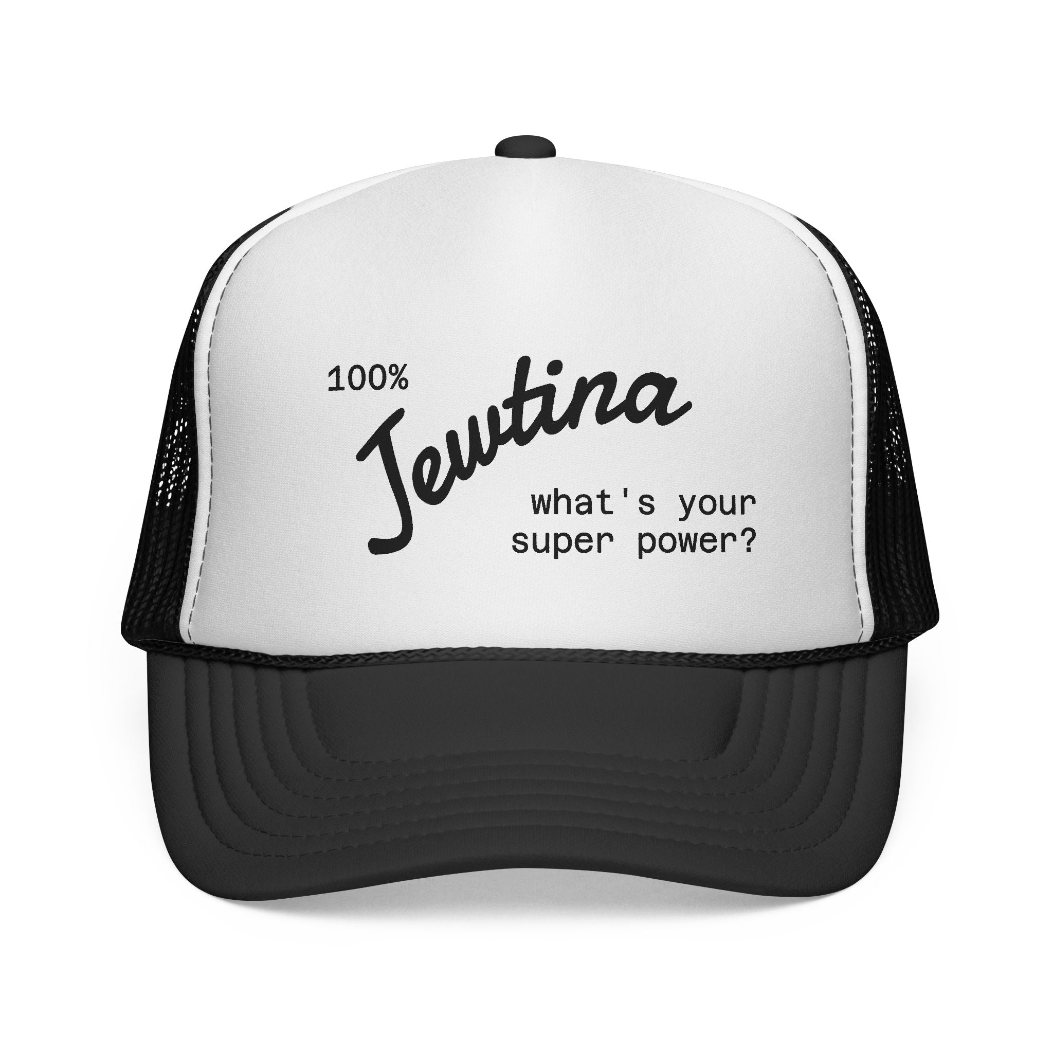 Trucker Caps, Jewish Latina Latinx Hat for Women and Men, Adjustable Baseball Cap, Vintage Style, Unique Gift Idea, Embroidered Design