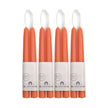 Hand-Dipped Beeswax Taper Candles - Bulk 4-Pair Bundle