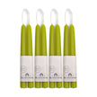 Hand-Dipped Beeswax Taper Candles - Bulk 4-Pair Bundle