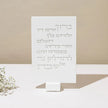 A blessing for Shabbat candles made of clean concrete - Concrete Series